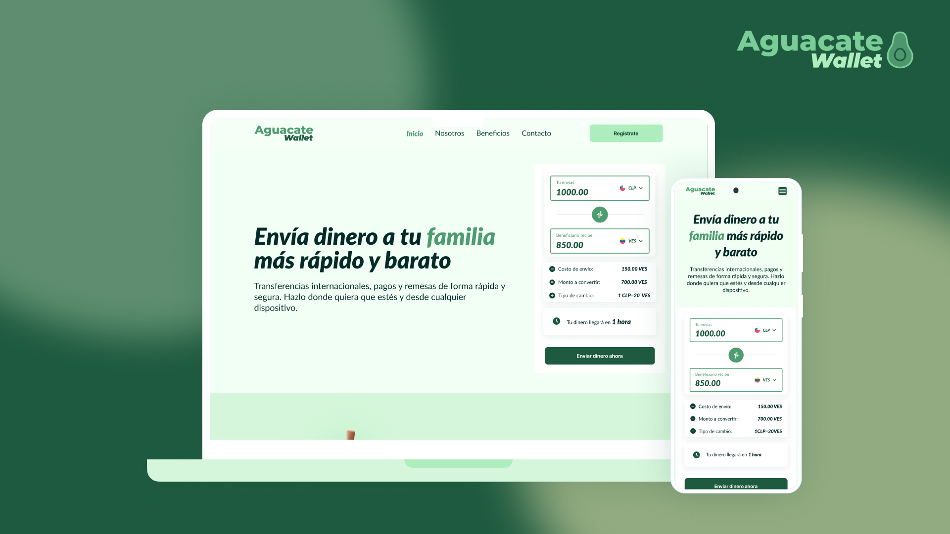Aguacate Wallet Redesign